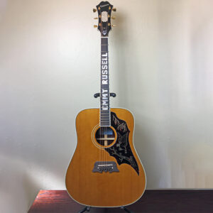 Epiphone Masterbilt Excellente Guitar * Emmy Russell Inlay * Hard Shell Plush Case
